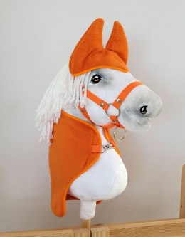 Zestaw do Hobby Horse A3: derka + nauszniki - pomarańczowy