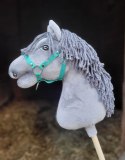 Hobby Horse Duży koń na kiju Premium - siwy II A3