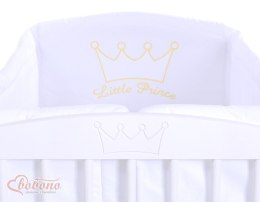 Ochraniacz uniwersalny XXL- Little Prince/Princess białe