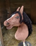 Hobby Horse Duży koń na kiju Premium - gniady A3