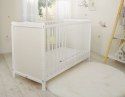 Drewniane łóżeczko dla niemowląt 120x60cm Matteo