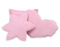 Namiot TIPI dla dzieci + mata + poduszki + zawieszki pióra - różowy
