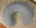 Poduszka rogal- Fasolka do karmienia- antracyt