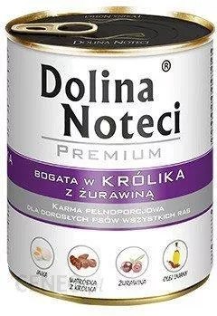 DOLINA NOTECI Premium bogata w królika z żurawiną 800g