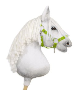Kantar regulowany dla konia Hobby Horse A3 - limonka