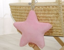 Pozytywka gwiazdka dla niemowląt minky - różowa