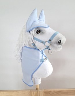 Zestaw dla Hobby Horse A3: derka + nauszniki - jasny niebieski