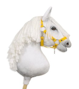 Kantar regulowany dla konia Hobby Horse A3 - żółty