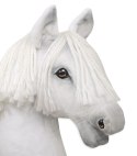 Hobby Horse Duży koń na kiju Premium - biały A3