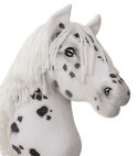 Hobby Horse Duży koń na kiju Premium - tarantowaty A3