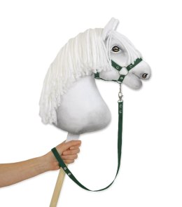 Uwiąz dla Hobby Horse z taśmy - butelkowa zieleń