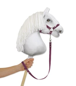 Uwiąz dla Hobby Horse z taśmy - śliwkowy
