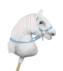 Wodze dla konia Hobby Horse - błękitne