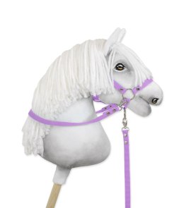 Wodze dla konia Hobby Horse - fioletowe
