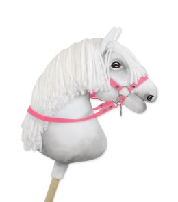 Wodze dla konia Hobby Horse - różowe