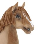 Hobby Horse Duży koń na kiju Premium - jasny kasztan A3