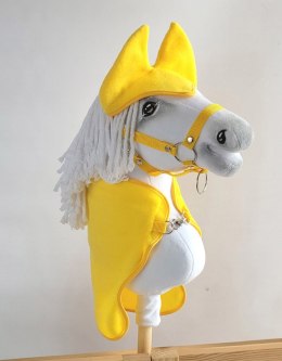 Zestaw dla Hobby Horse A3: derka + nauszniki - żółty