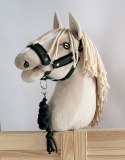 Uwiąz dla Hobby Horse ze sznurka - czarno-khaki