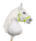 Kantar regulowany dla konia Hobby Horse A3 - neon green