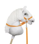 Wodze dla konia Hobby Horse - neon orange