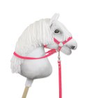 Wodze dla konia Hobby Horse - neon pink