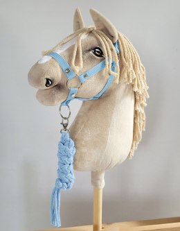 Uwiąz dla Hobby Horse ze sznurka - błękitny