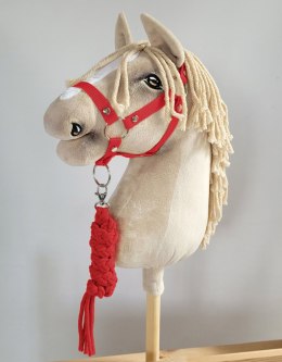 Uwiąz dla Hobby Horse ze sznurka - czerwony