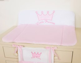 Przewijak miękki na komodę- Little Prince/Princess różowy