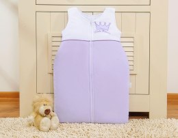 Śpiworek niemowlęcy- Little Prince/Princess fioletowy
