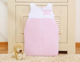 Śpiworek niemowlęcy- Little Prince/Princess różowy