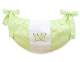 Przybornik- Torba na zabawki- Little Prince/Princess zielone
