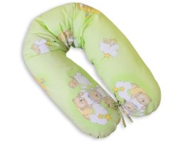 Poduszka ciążowa Longer- Drabinki zielone